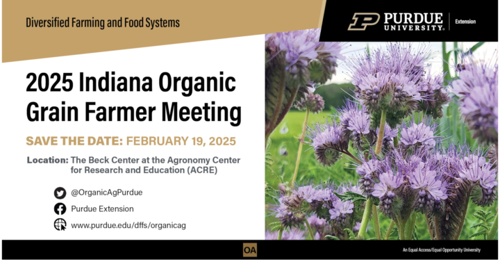 Indiana Organic Grain Farmer Meeting