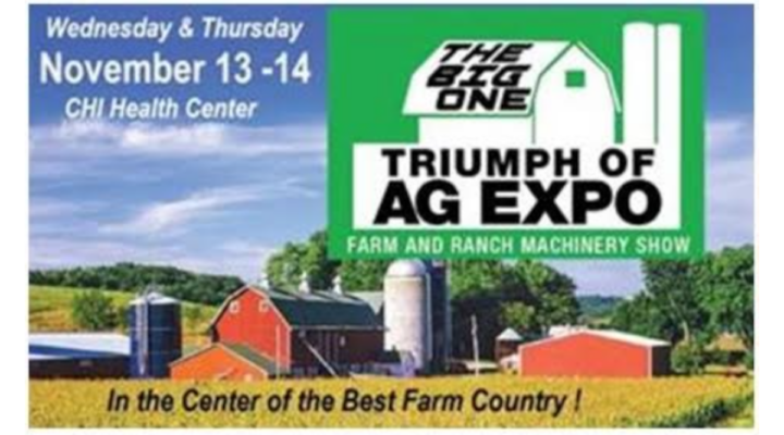 triumph of ag expo Nebraska farm Show Omaha