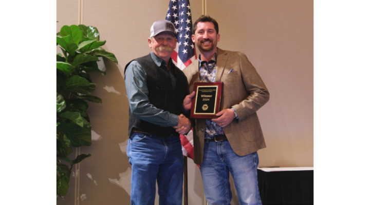 Walter Hardesty California YF&R award